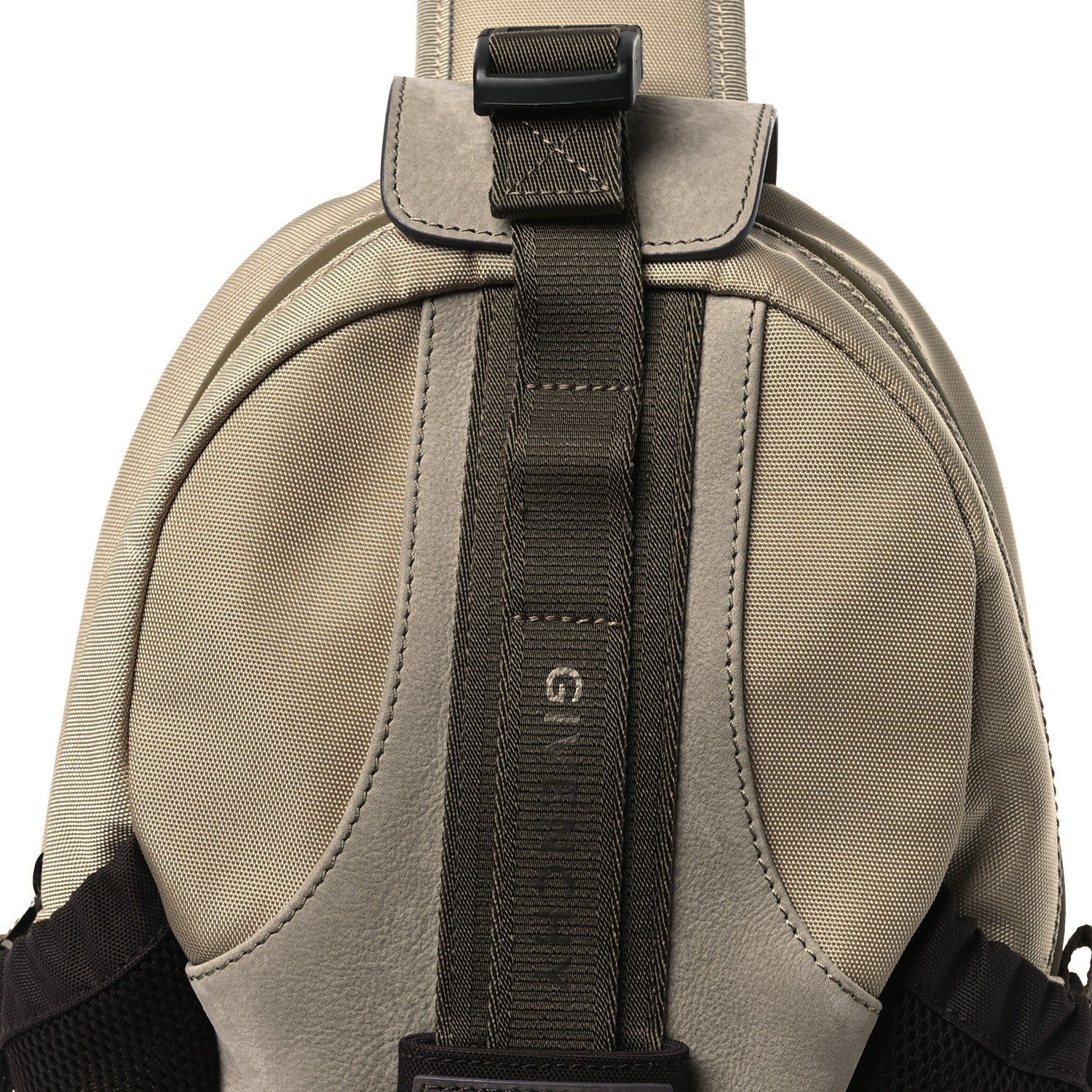 Nylon Nubuck G-Trail Small Sling Bag Taupe Anthracite Sand