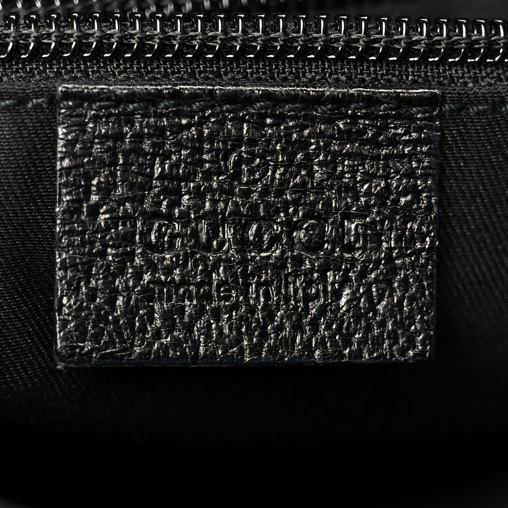 GG Monogram Messenger Crossbody Bag Black