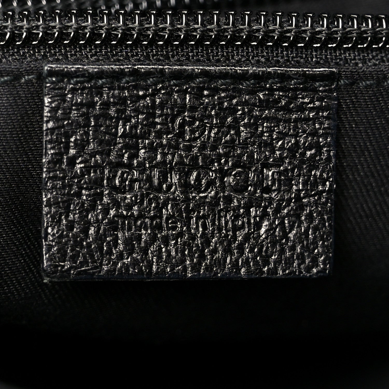GG Monogram Messenger Crossbody Bag Black
