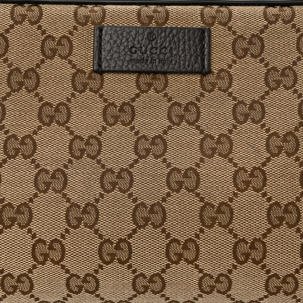 Monogram Belt Bag Dark Brown