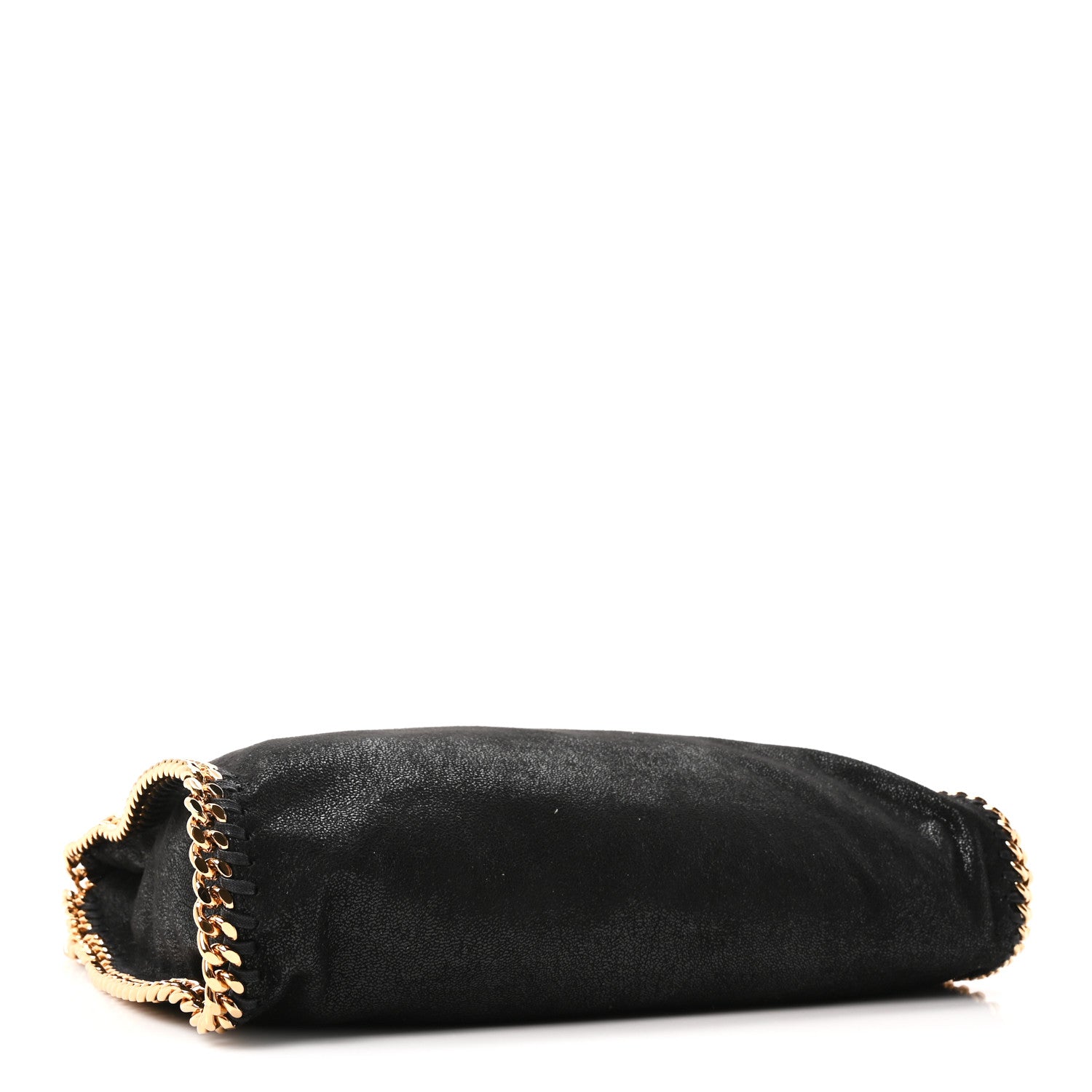Shaggy Deer Falabella Fold Over Tote Black