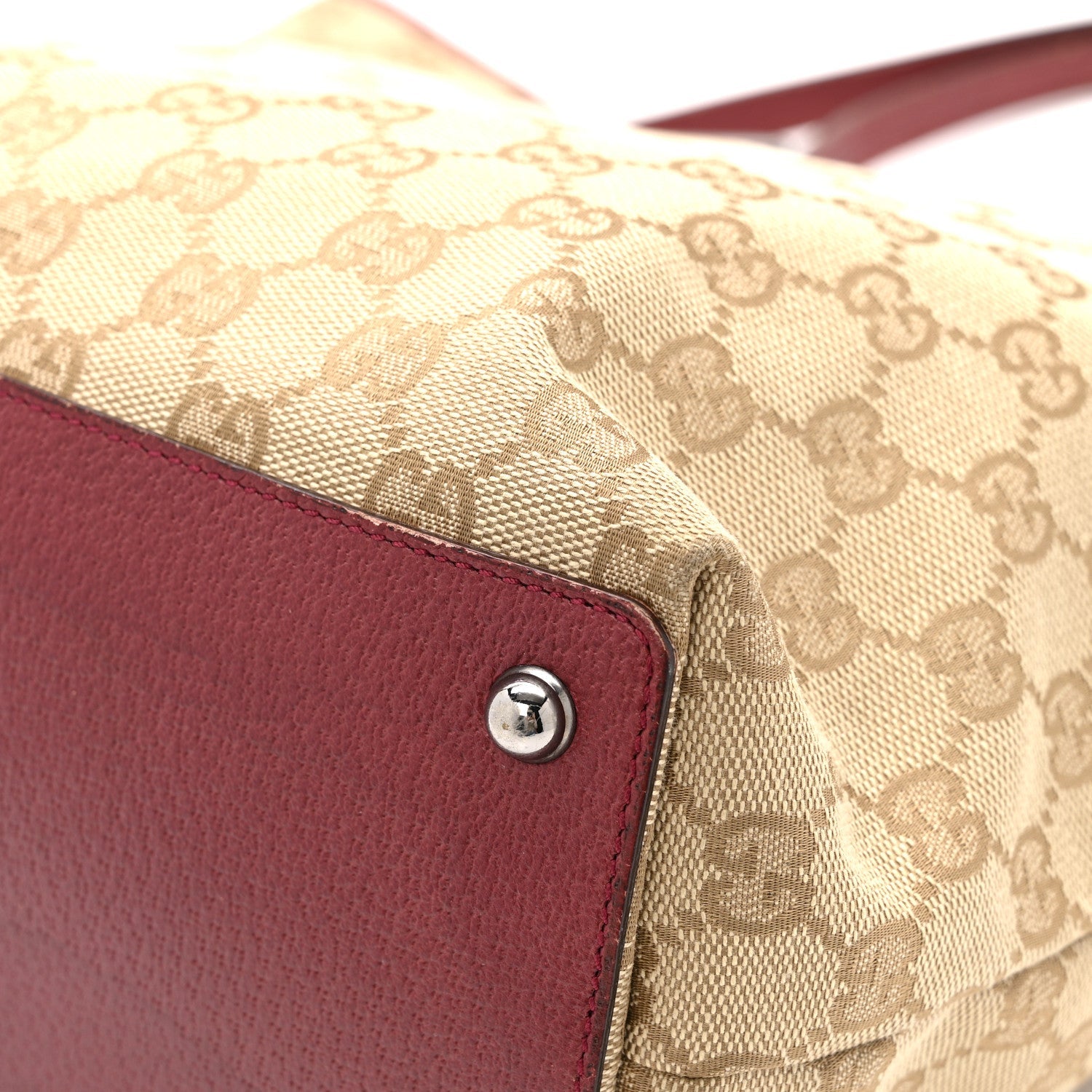 Monogram Large Eclipse Tote Red