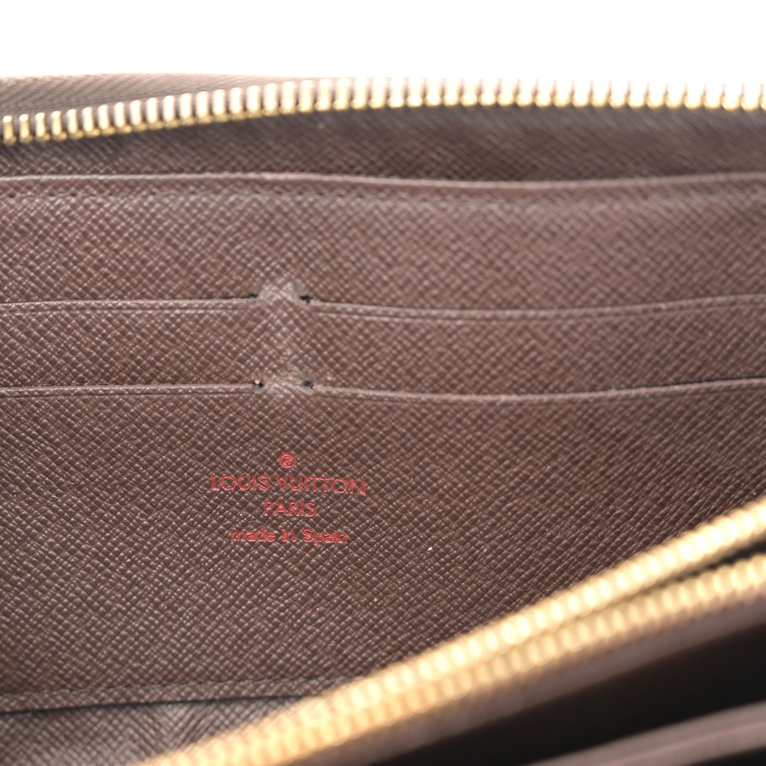Damier Ebene Zippy Wallet