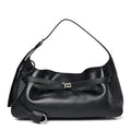 Smooth Calfskin Medium Bel Air Shoulder Bag Black