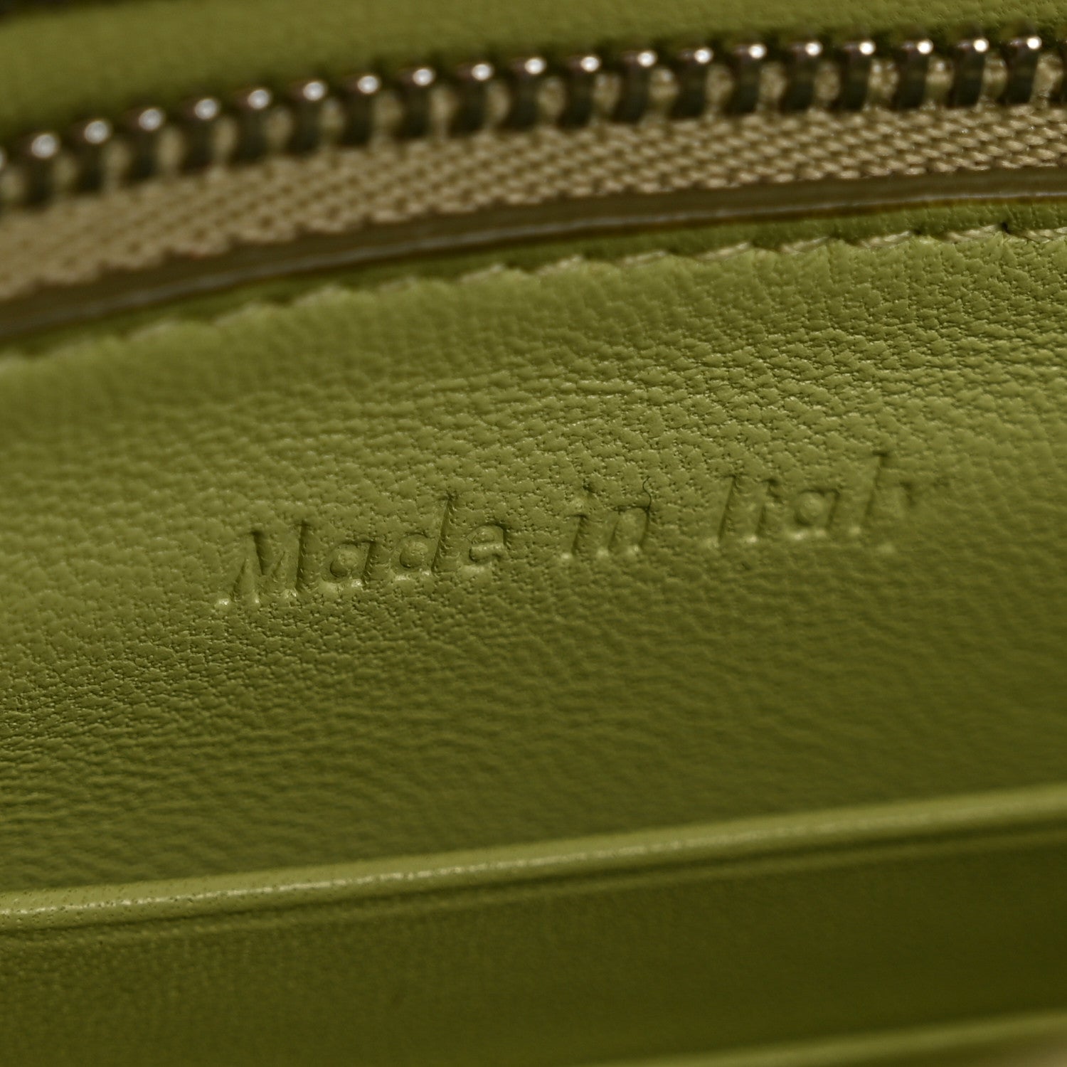 Baby Grained Calfskin Small Trotteur  Jade