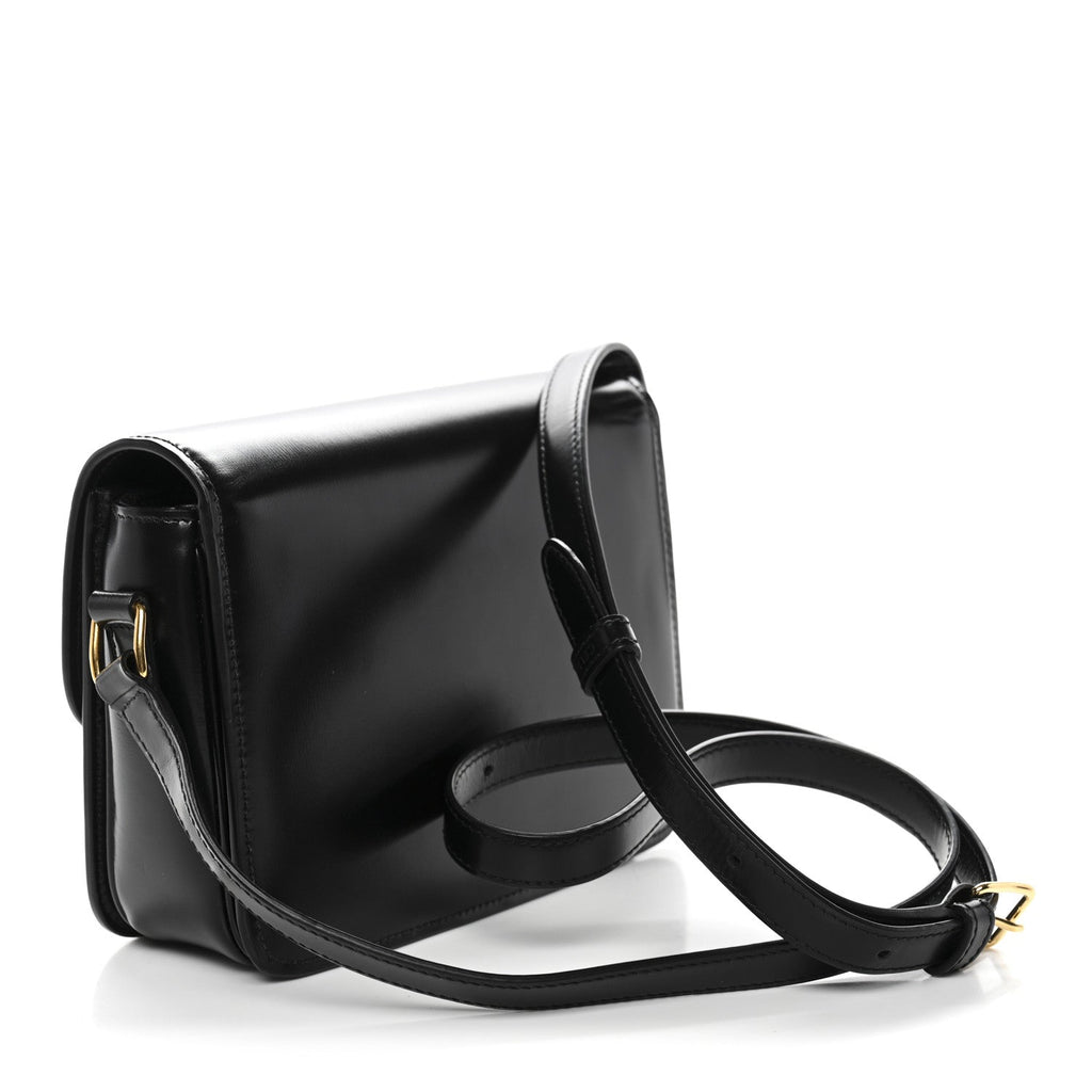 Shiny Calfskin Teen Triomphe Black