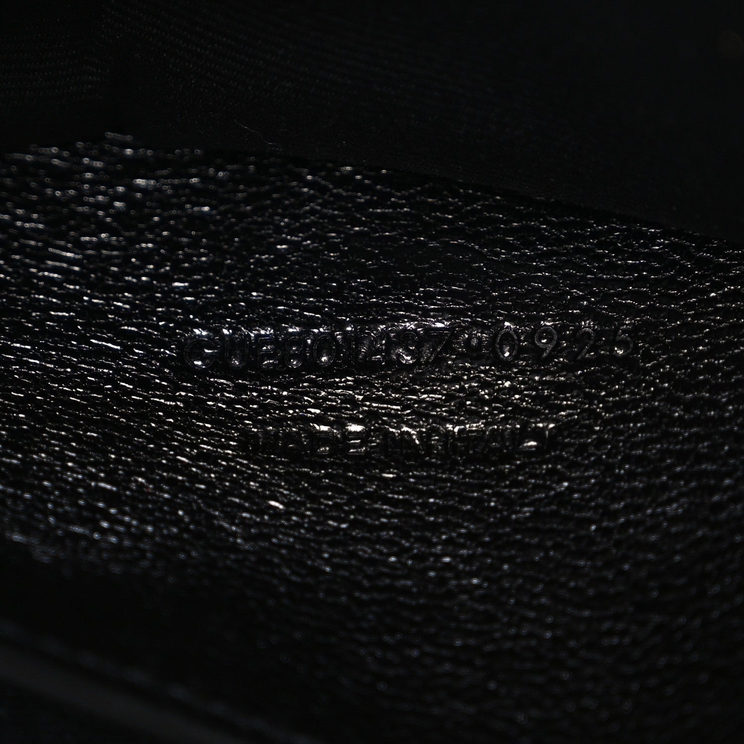 Lambskin Chevron Quilted Small Loulou Bag Black