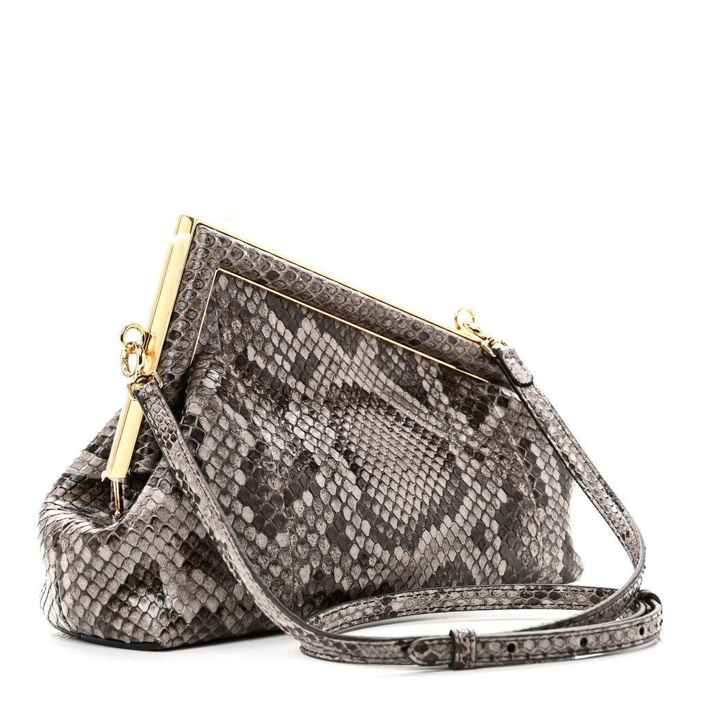 Snakeskin Small Fendi First Asfalto