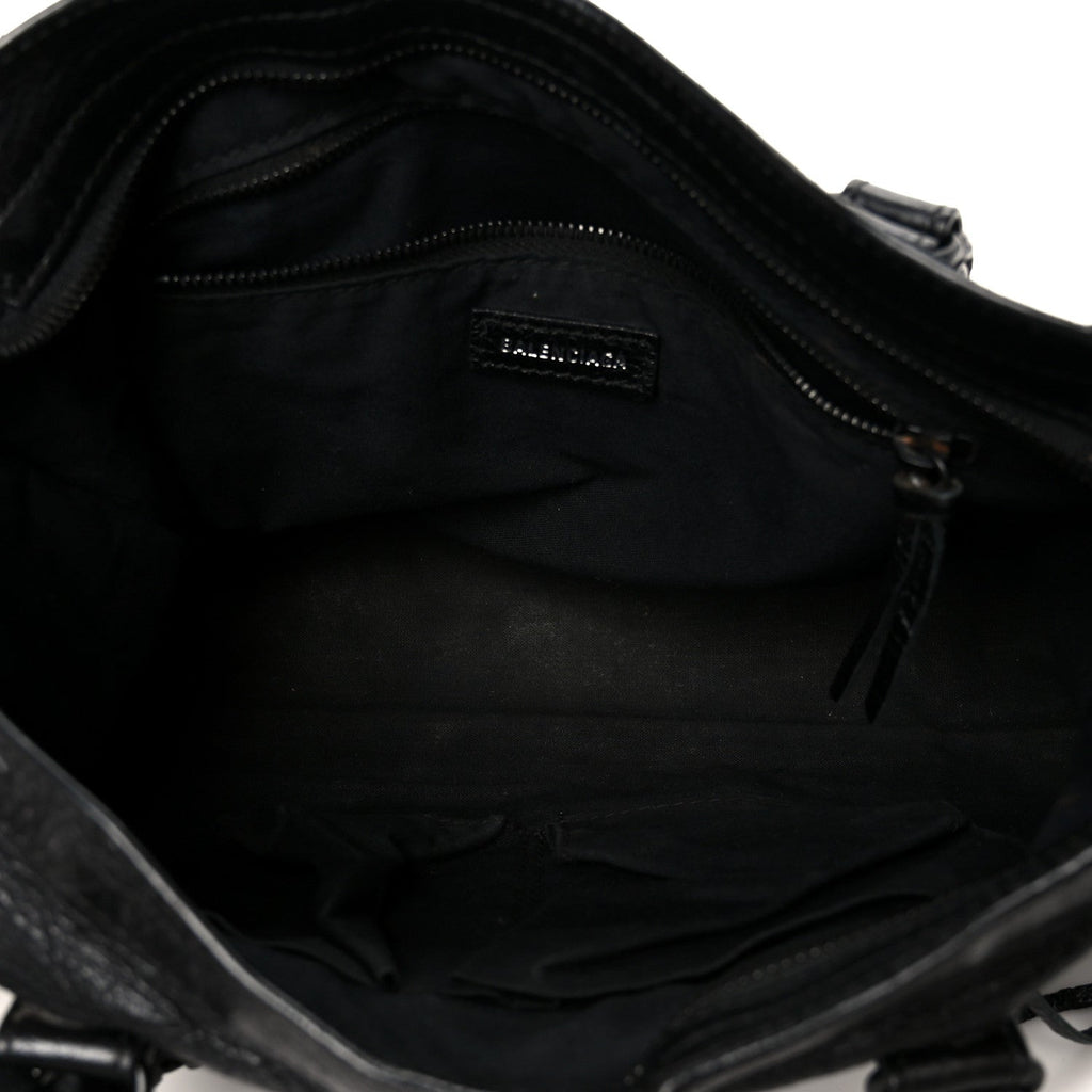 Agneau Arena Classic Black Hardware S City Black