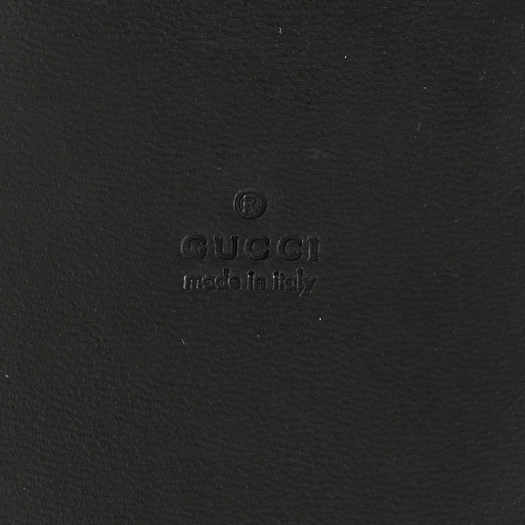 Calfskin Luggage Tag Black
