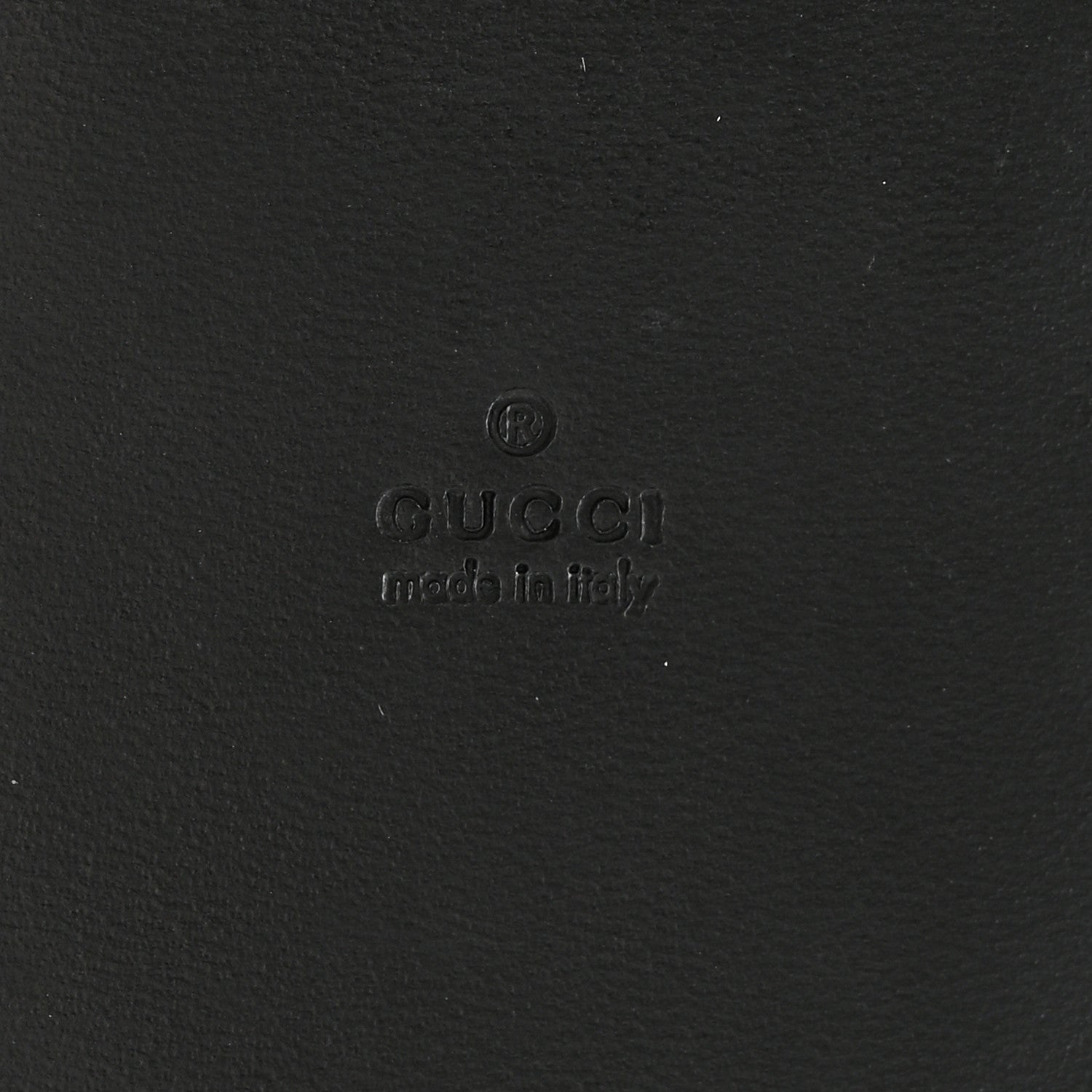 Calfskin Luggage Tag Black