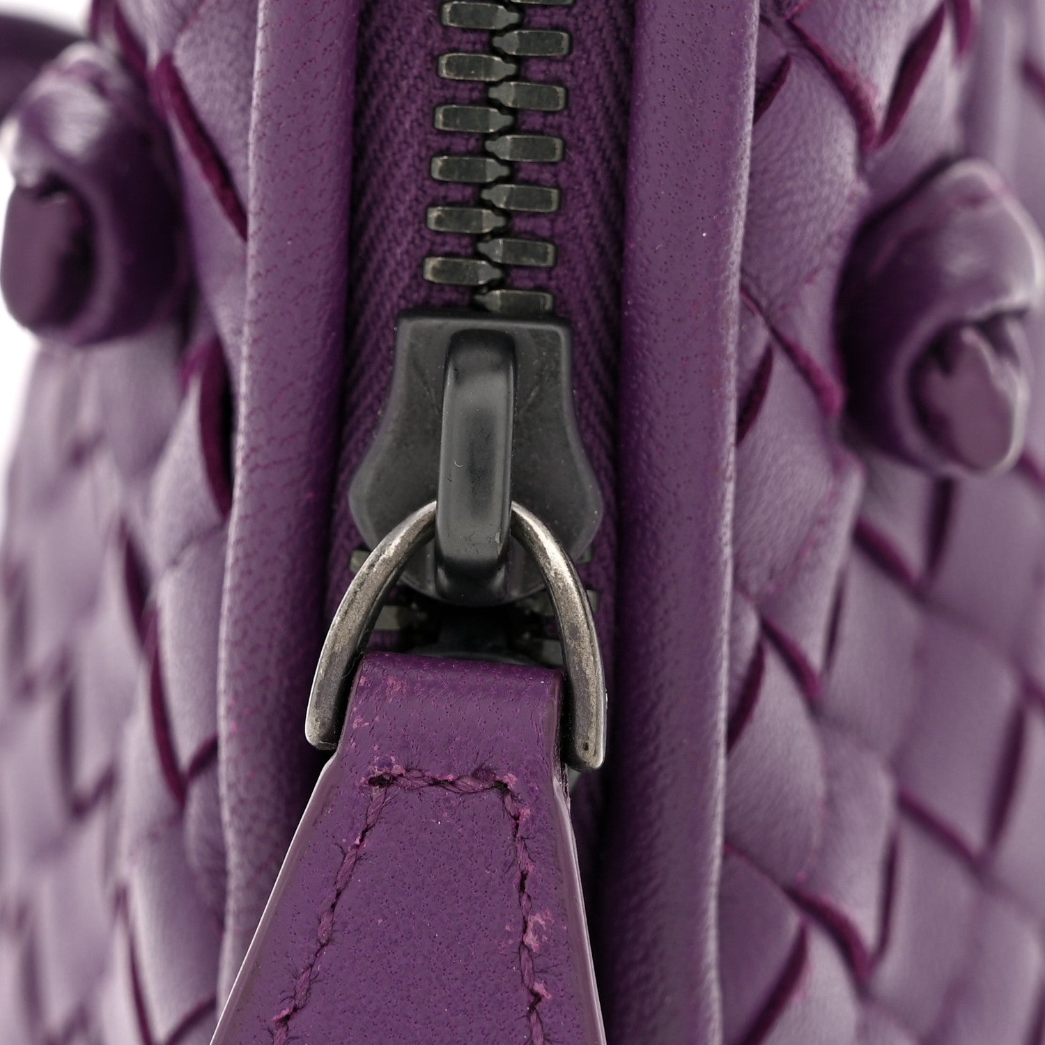 Nappa Intrecciato Nodini Crossbody Messenger Monalisa