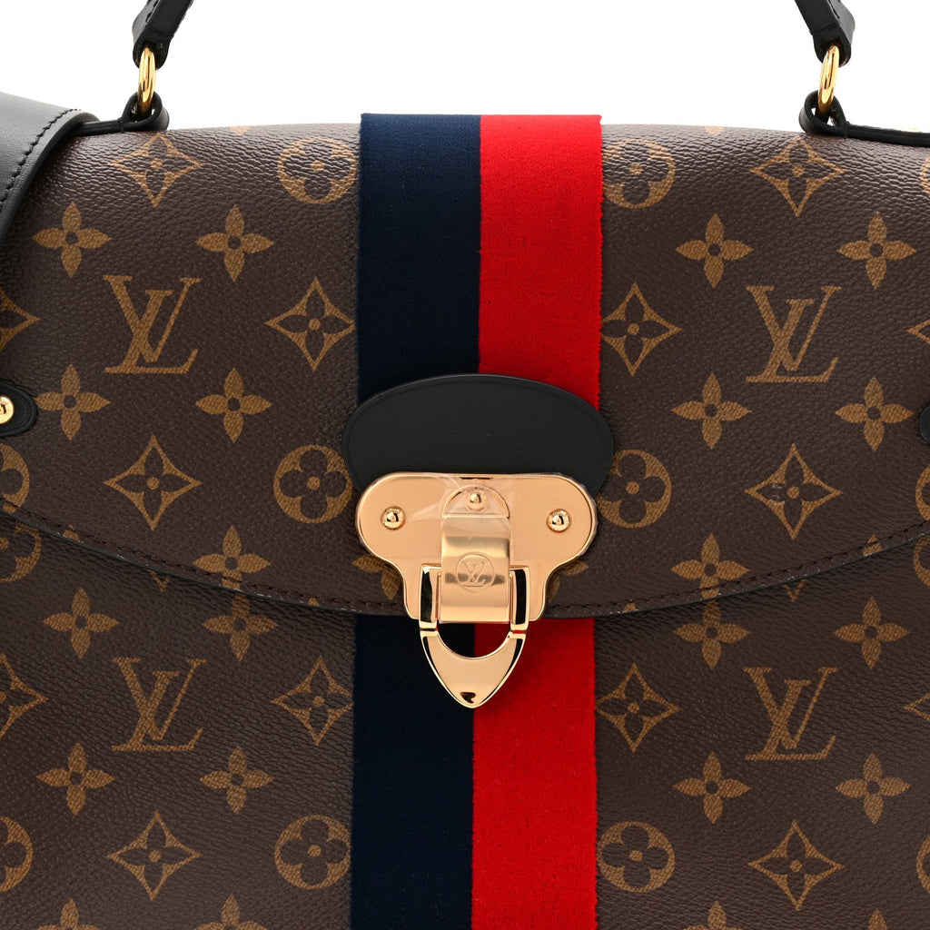Monogram Georges MM Marine Cherry