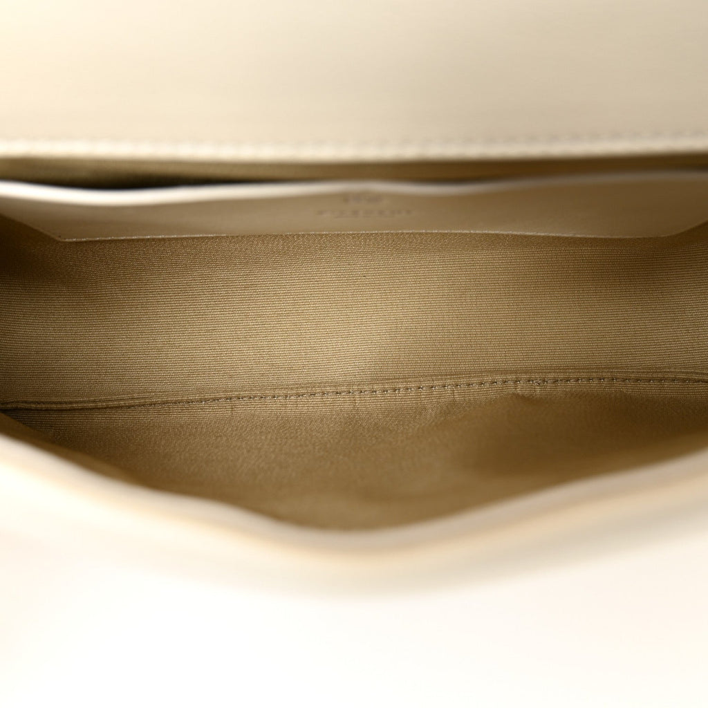 Calfskin Quilted Small 4G Shoulder Bag Ivory