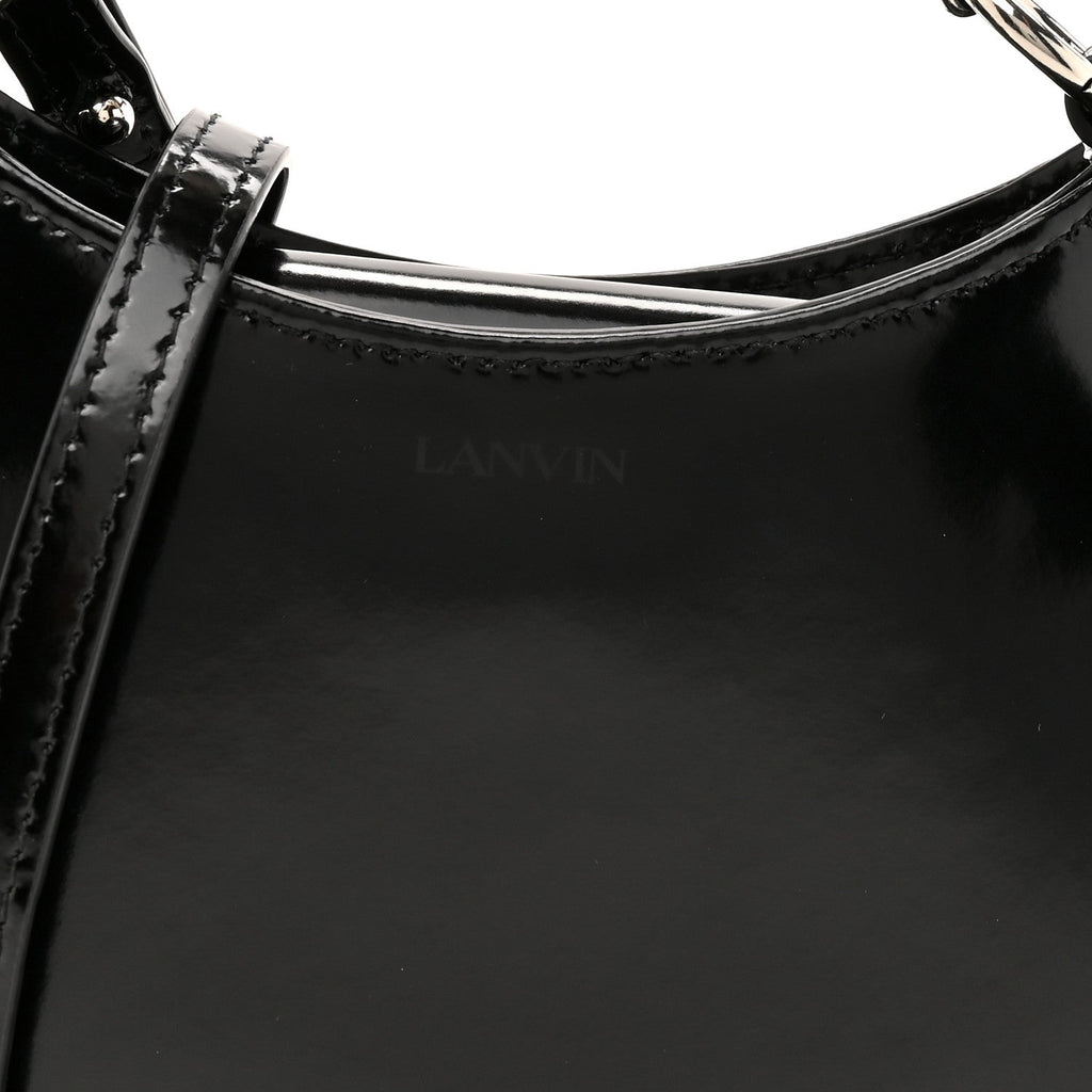 Lambskin Mini Cat Hobo Black