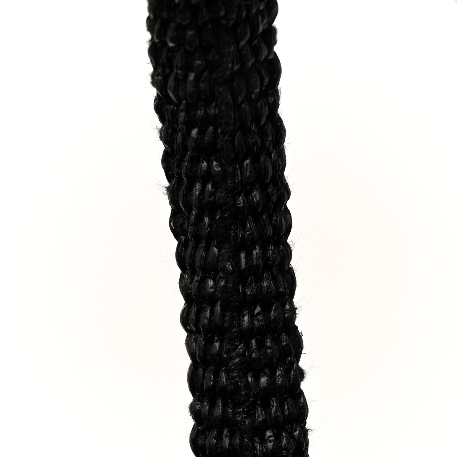 Raffia Medium G Tote Black