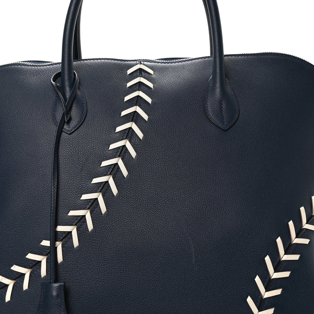 Evercolor 1923 Bolide 45 Baseball Bag Bleu De Malte Blanc