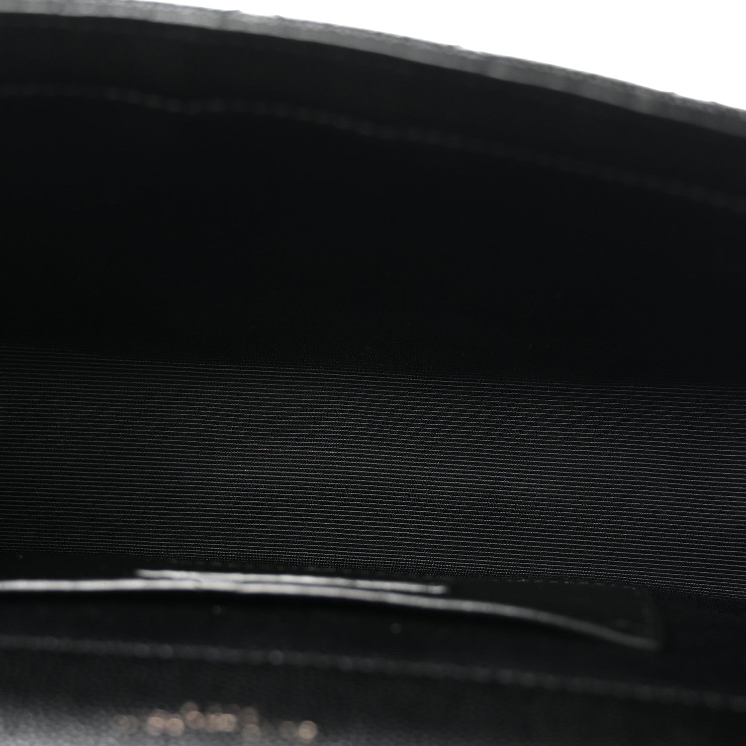 Grain De Poudre Textured Mixed Matelasse Triquilt Small Monogram Monochrome Satchel Black