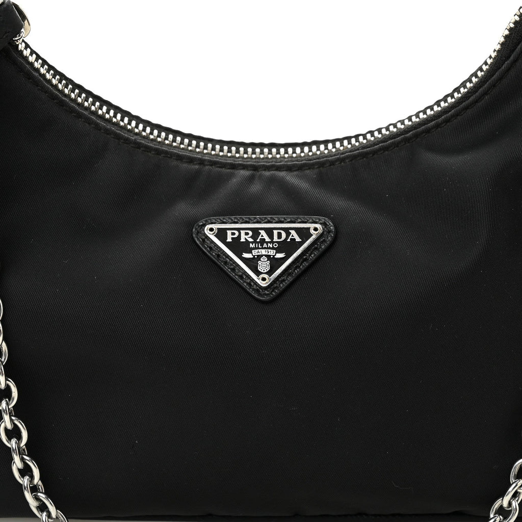 Nylon Re-Edition 2005 Shoulder Bag Black