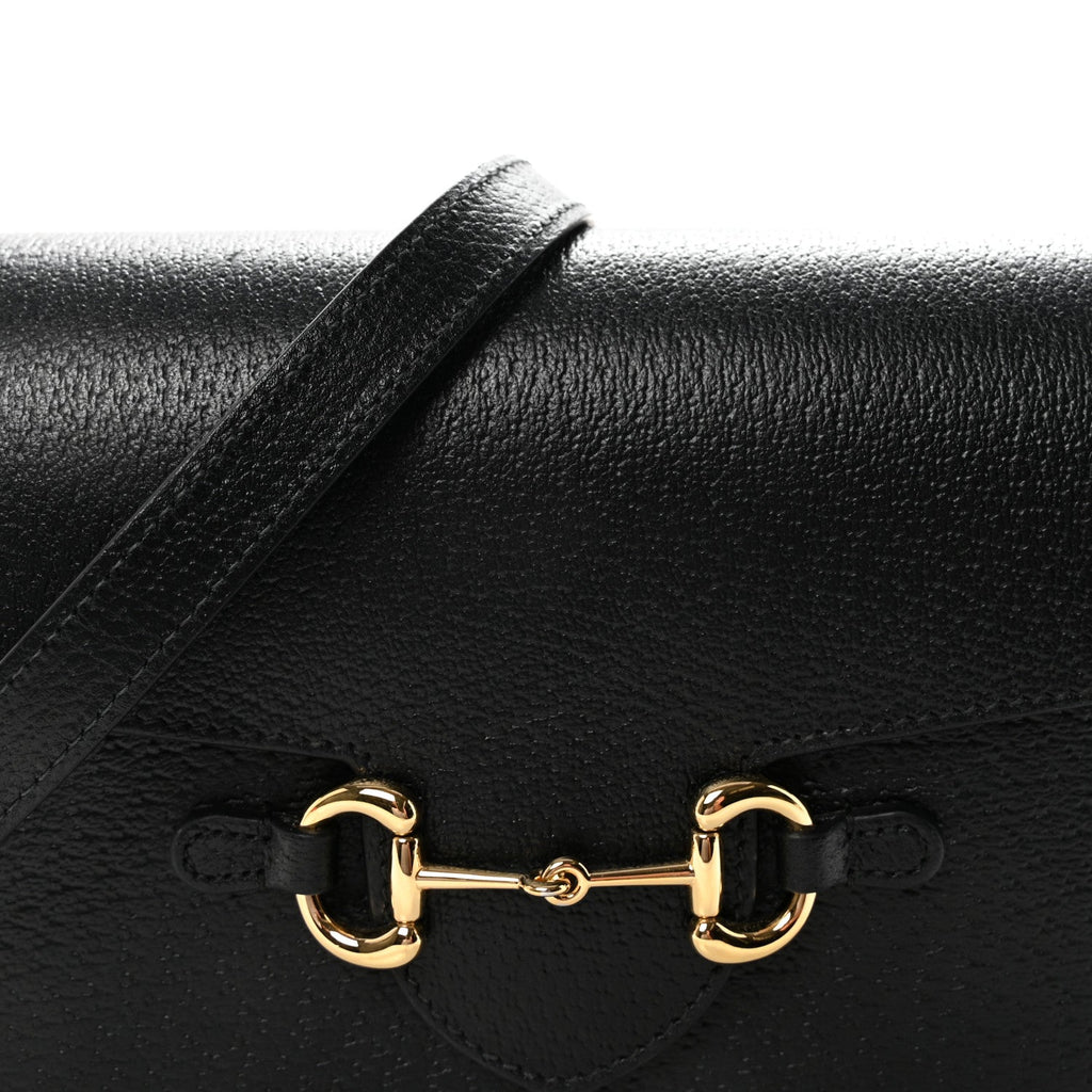 Calfskin Horsebit 1955 Shoulder Bag Black