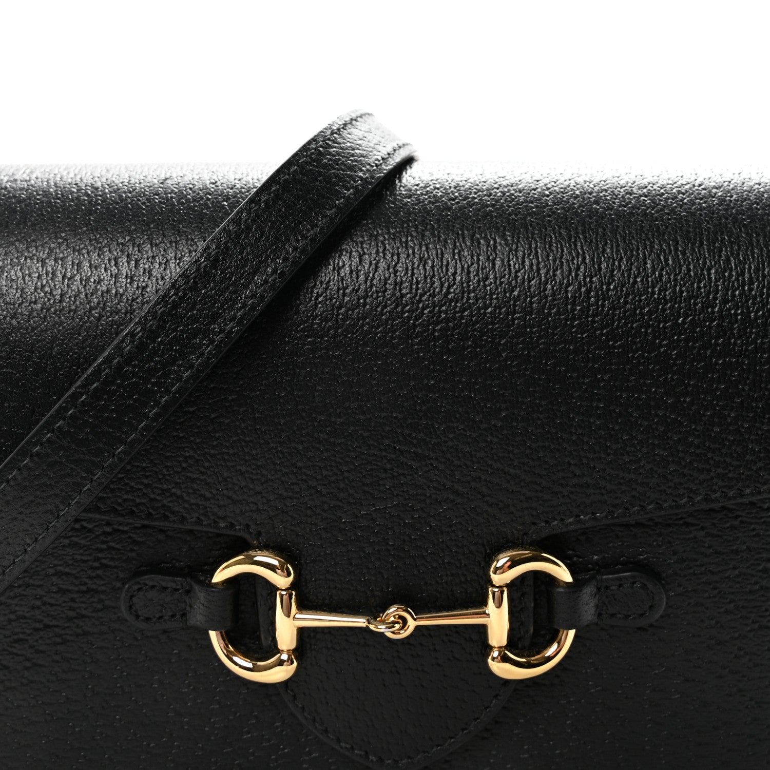 Calfskin Horsebit 1955 Shoulder Bag Black