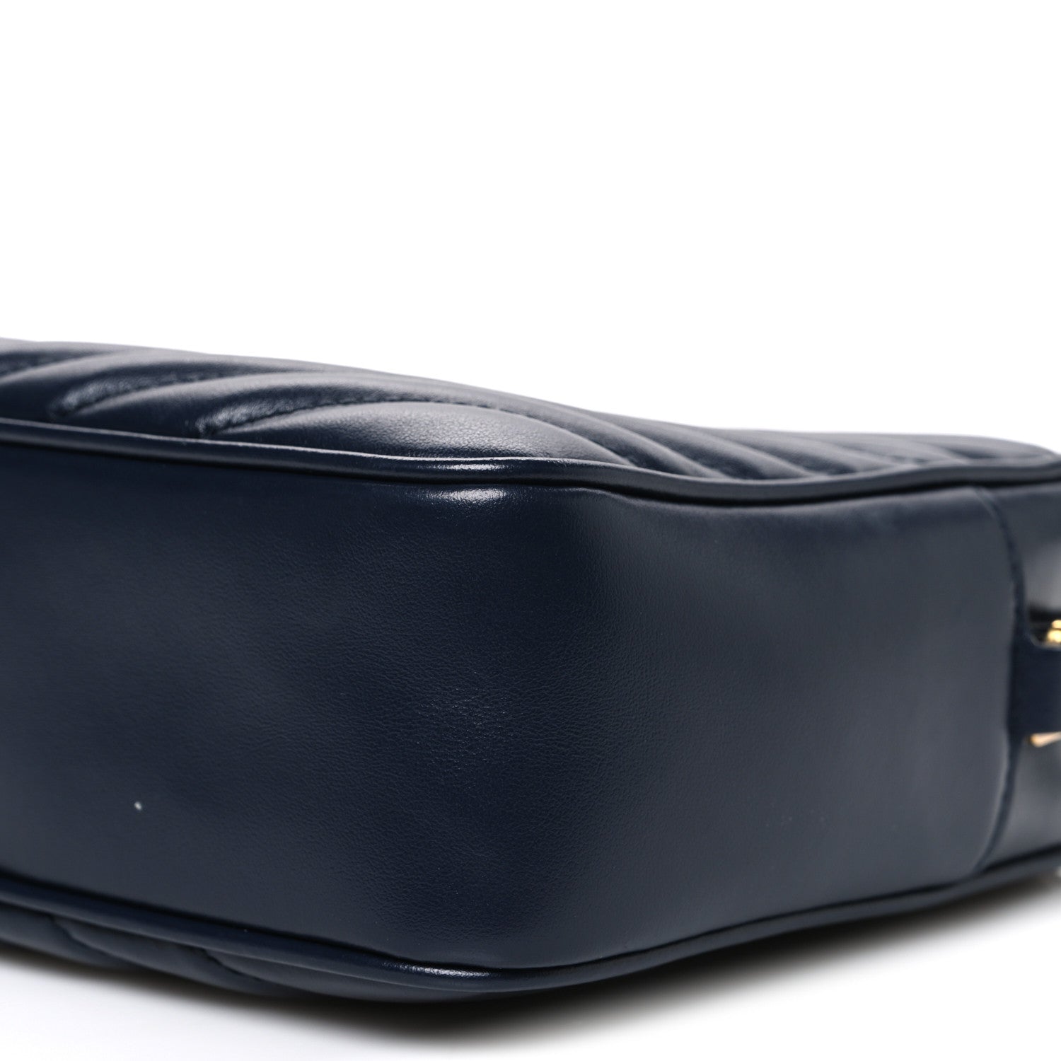 Calfskin Matelasse Monogram Lou Camera Bag Deep Marine