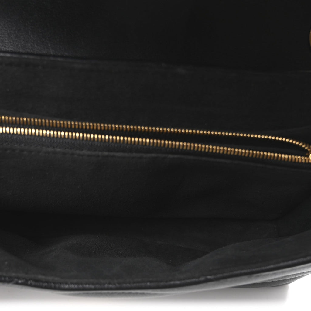 Calfskin LV New Wave Chain Bag Black