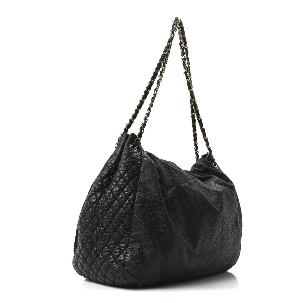 Vinyl XL Rock and Chain Flap Black