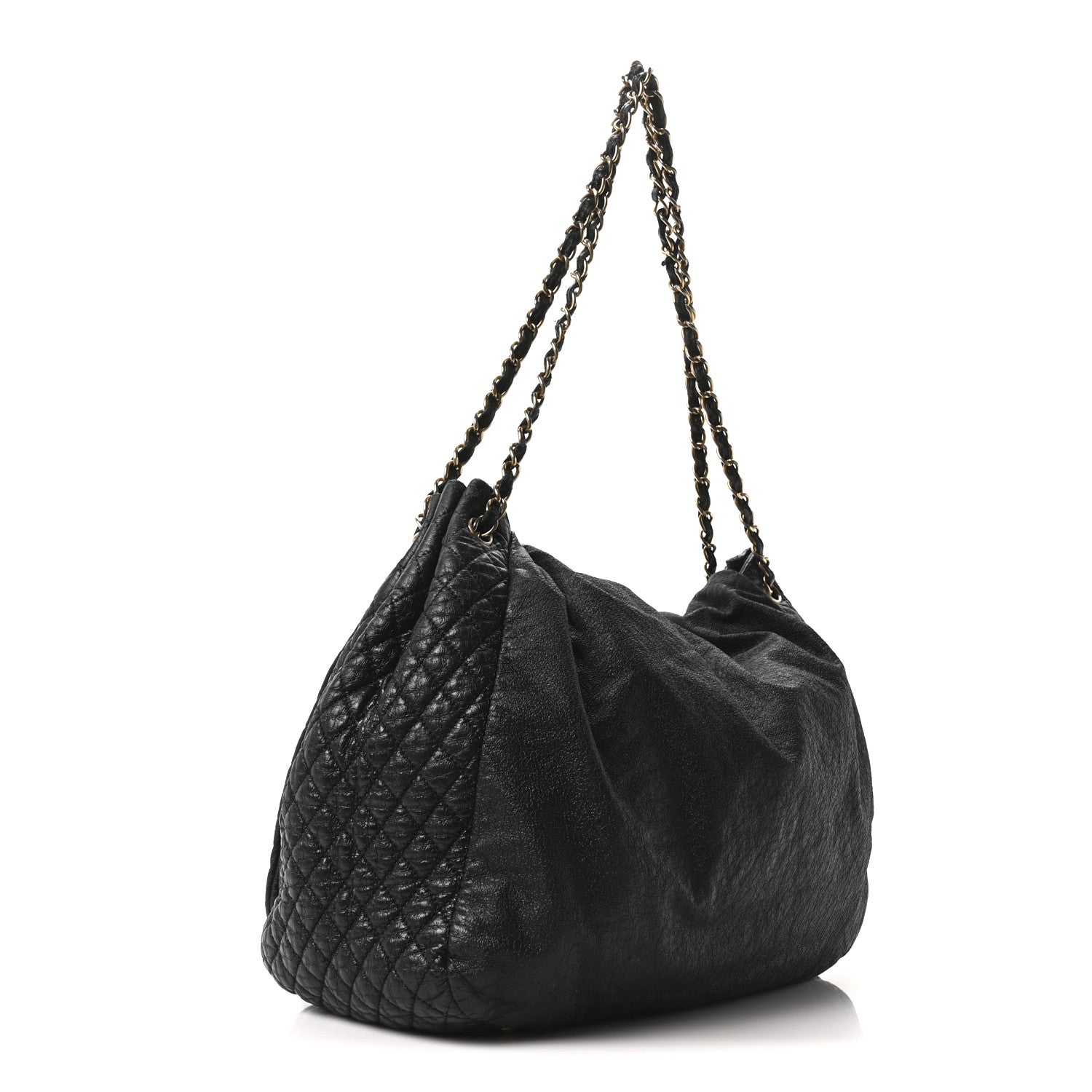 Vinyl XL Rock and Chain Flap Black