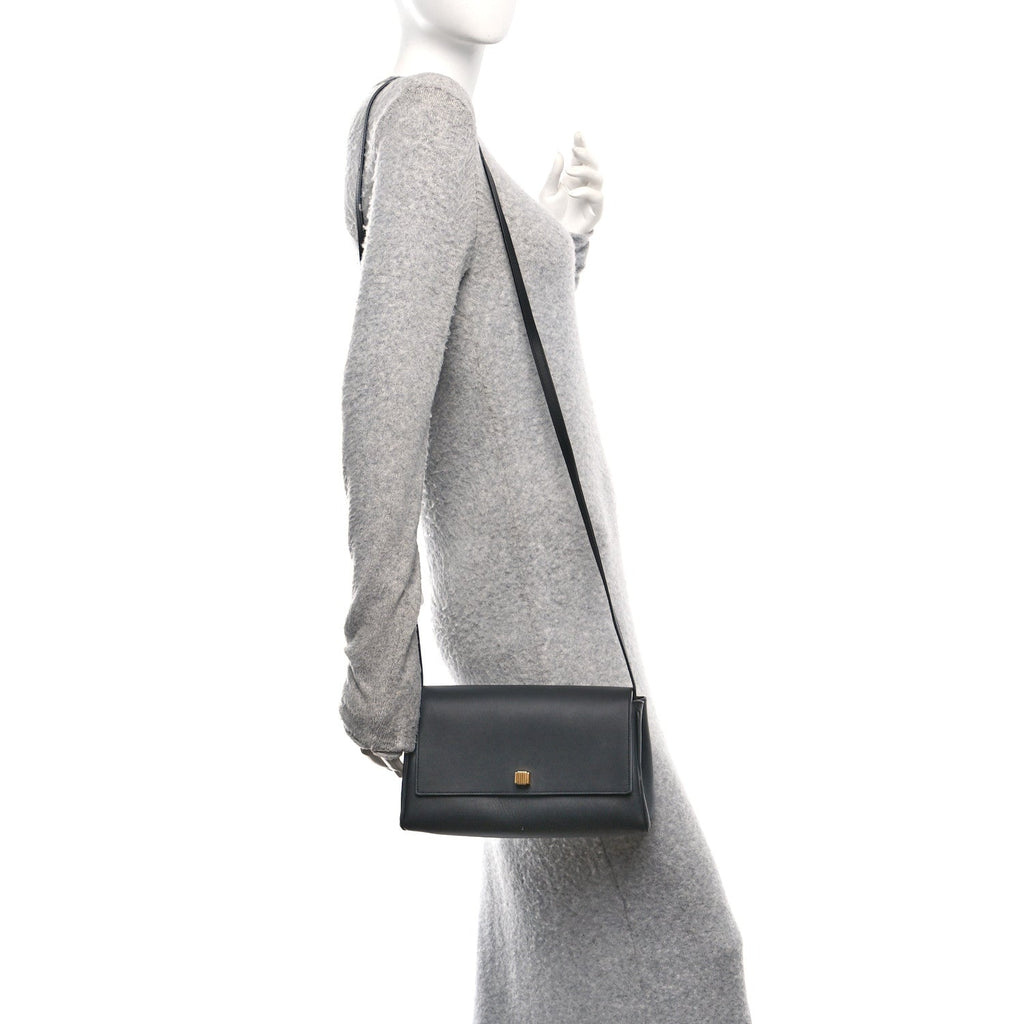Calfskin Audrey Crossbody Black