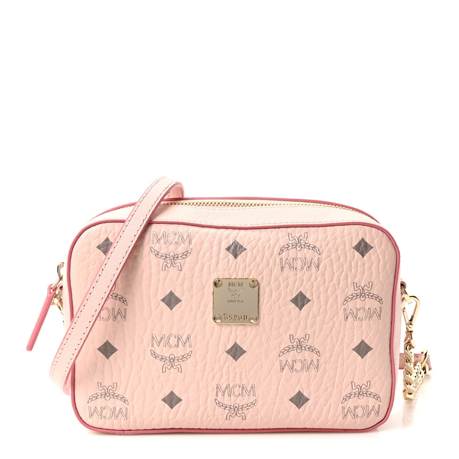 Visetos Camera Crossbody Bag Powder Pink