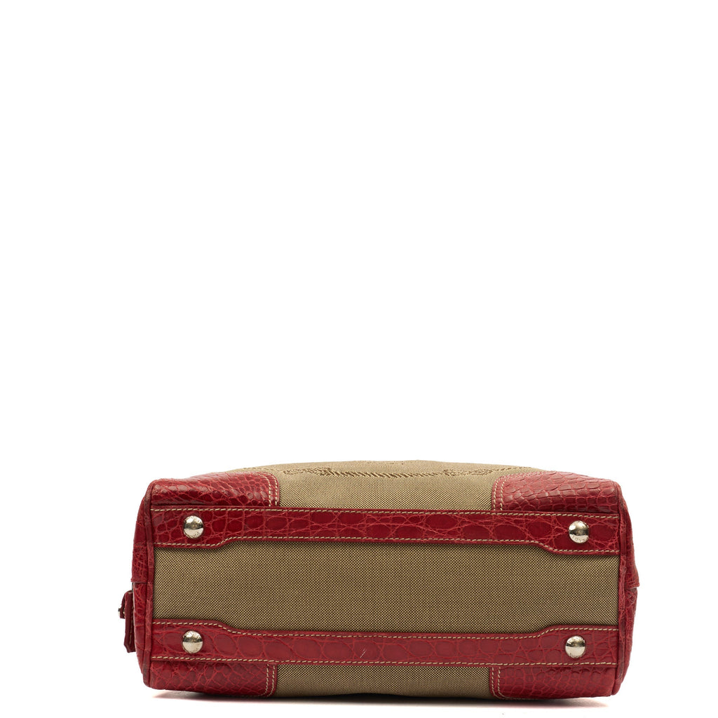 Prada Shoulder Bag Shoulder Bag in Red, Fabric