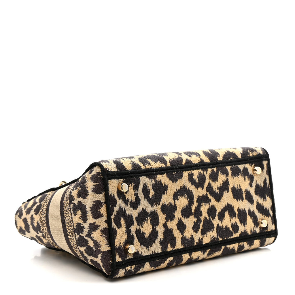 Canvas Medium Mizza Embroidered Lady D-Lite Beige Multicolor