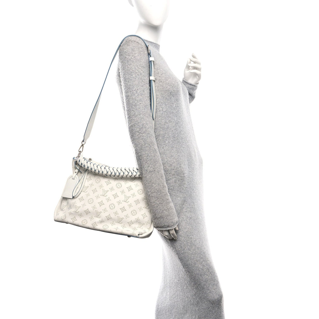 Mahina Beaubourg Hobo MM Snow Orage Blue