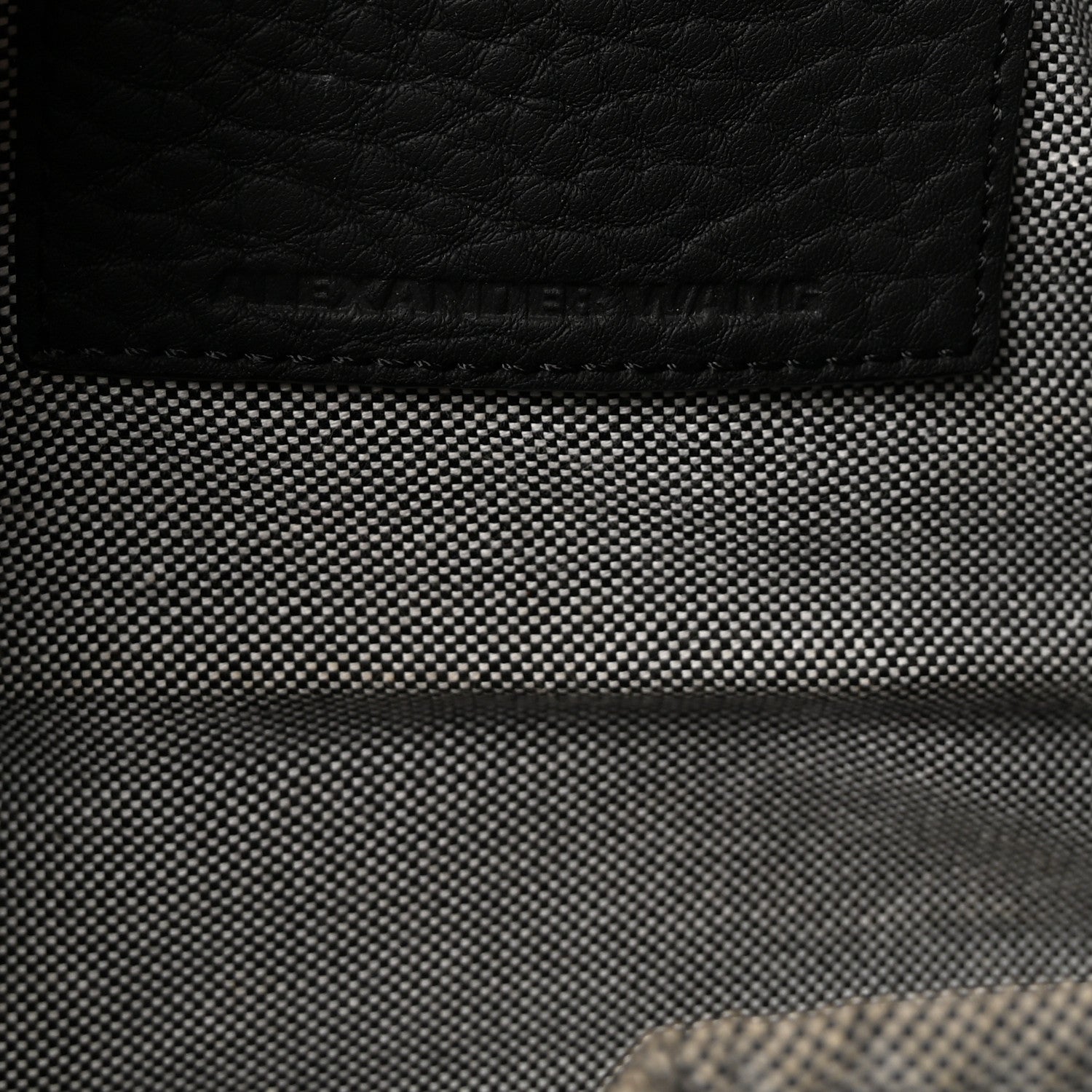 Calfskin Studded Rockie Matte Black Rhodium Hardware