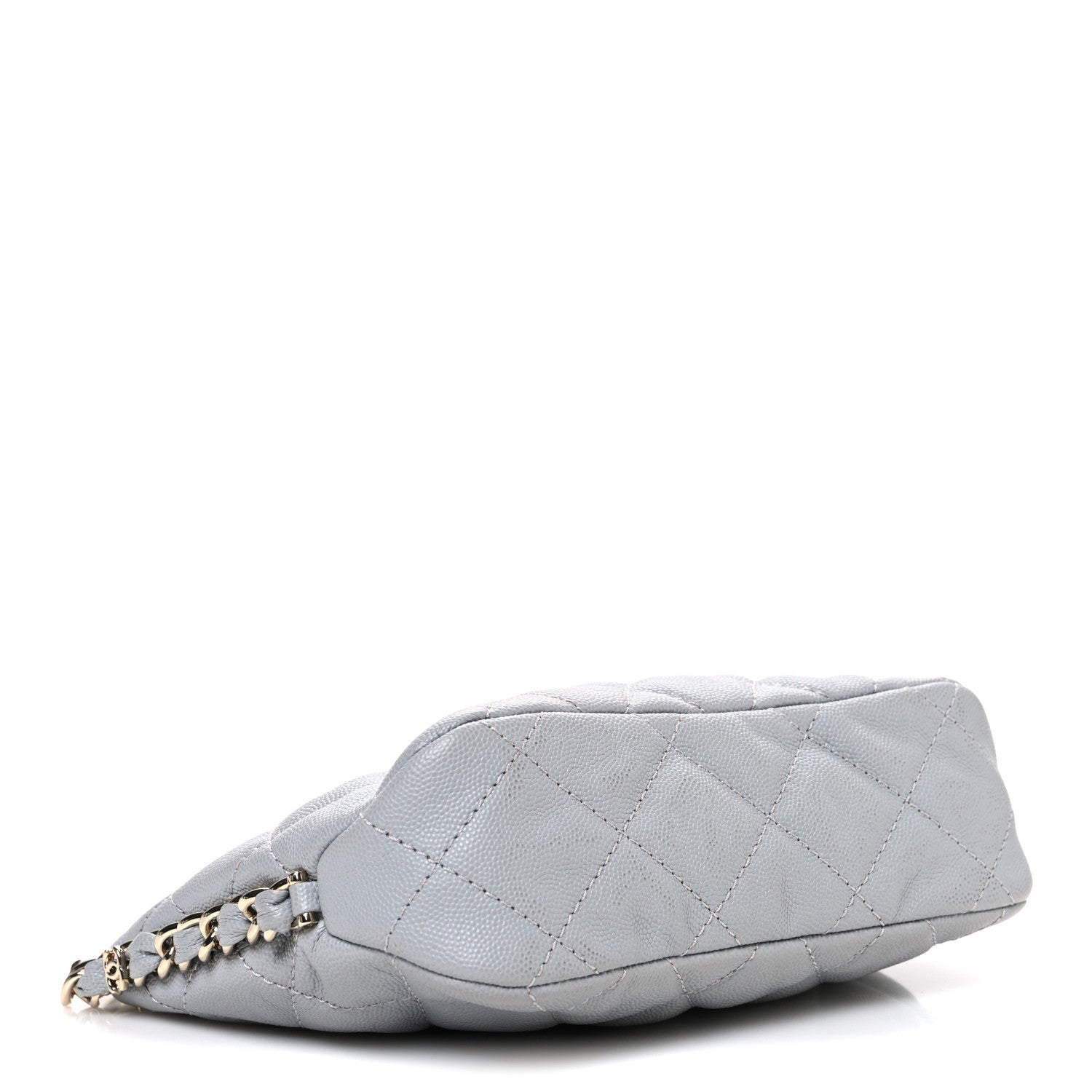 Caviar Quilted Daylight Hobo Grey