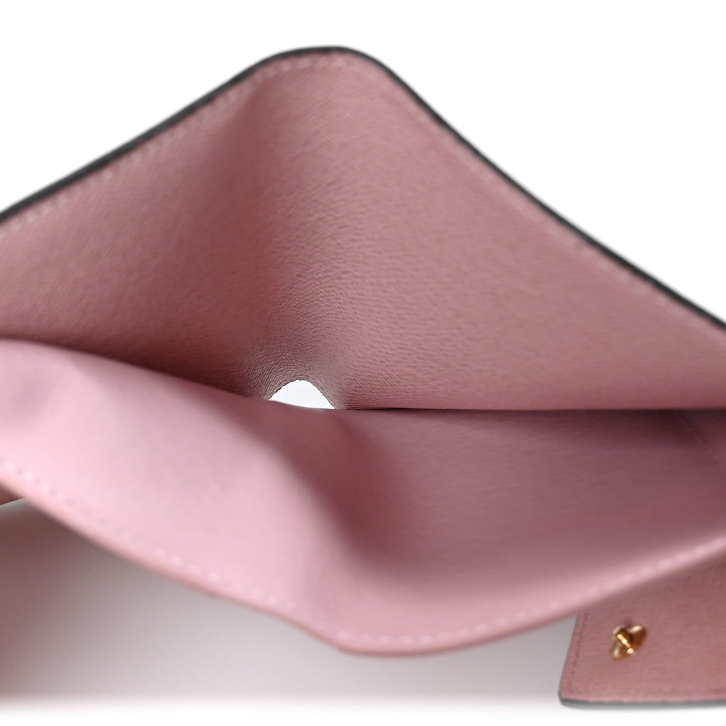 Monogram Victorine Wallet Rose Ballerine