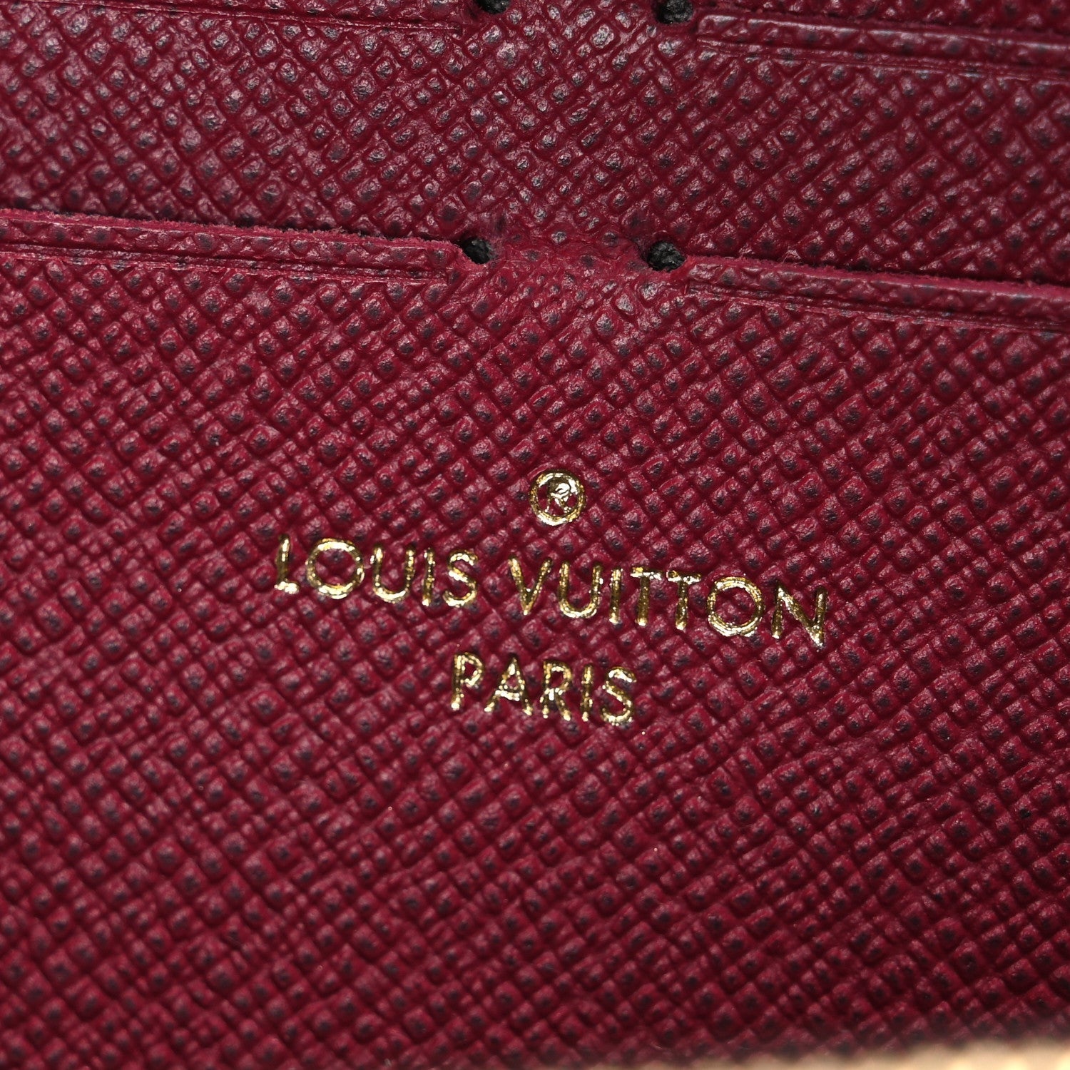 Monogram Clemence Wallet Fuchsia