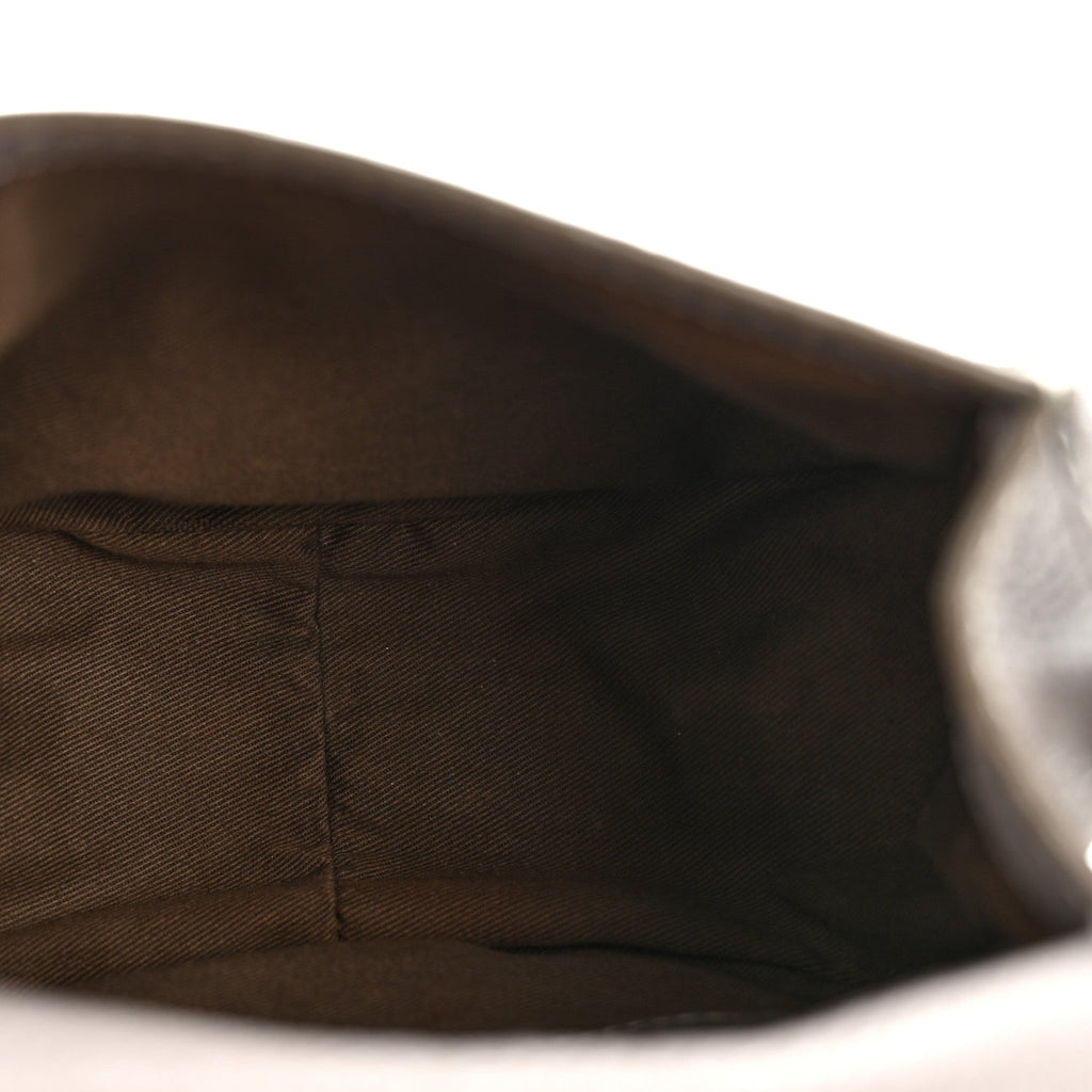 Calfskin Mini Marcie Round Crossbody Bag Cashmere Grey