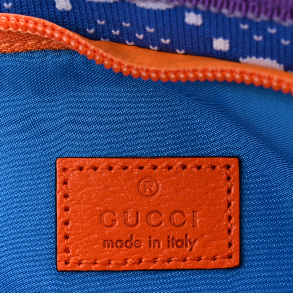 Jersey GG Monogram All Over Sporty Belt Bag Grey White Multicolor