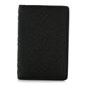 Taurillon Monogram Pocket Organizer Black