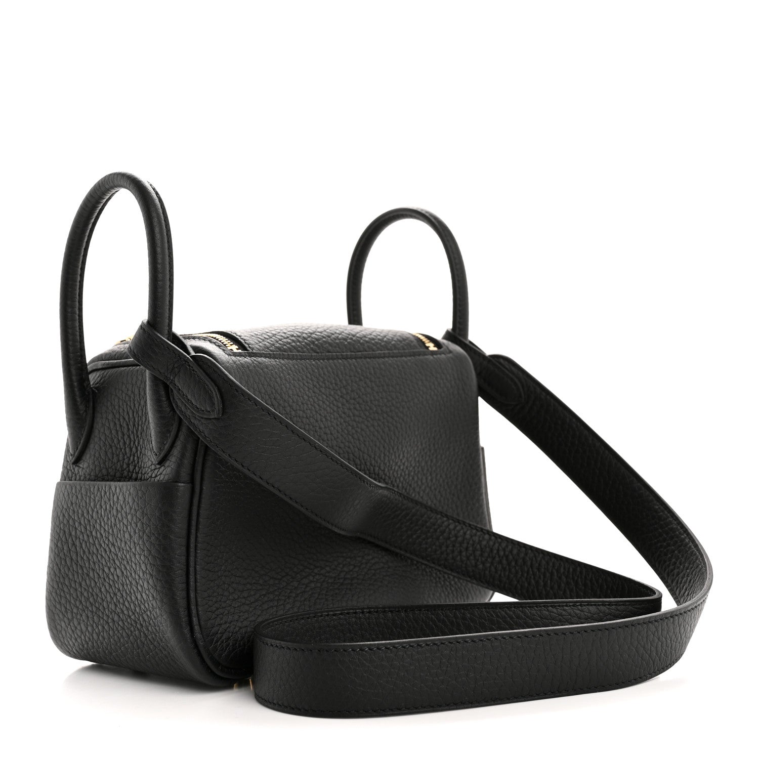 Taurillon Clemence Mini Lindy 20 Black