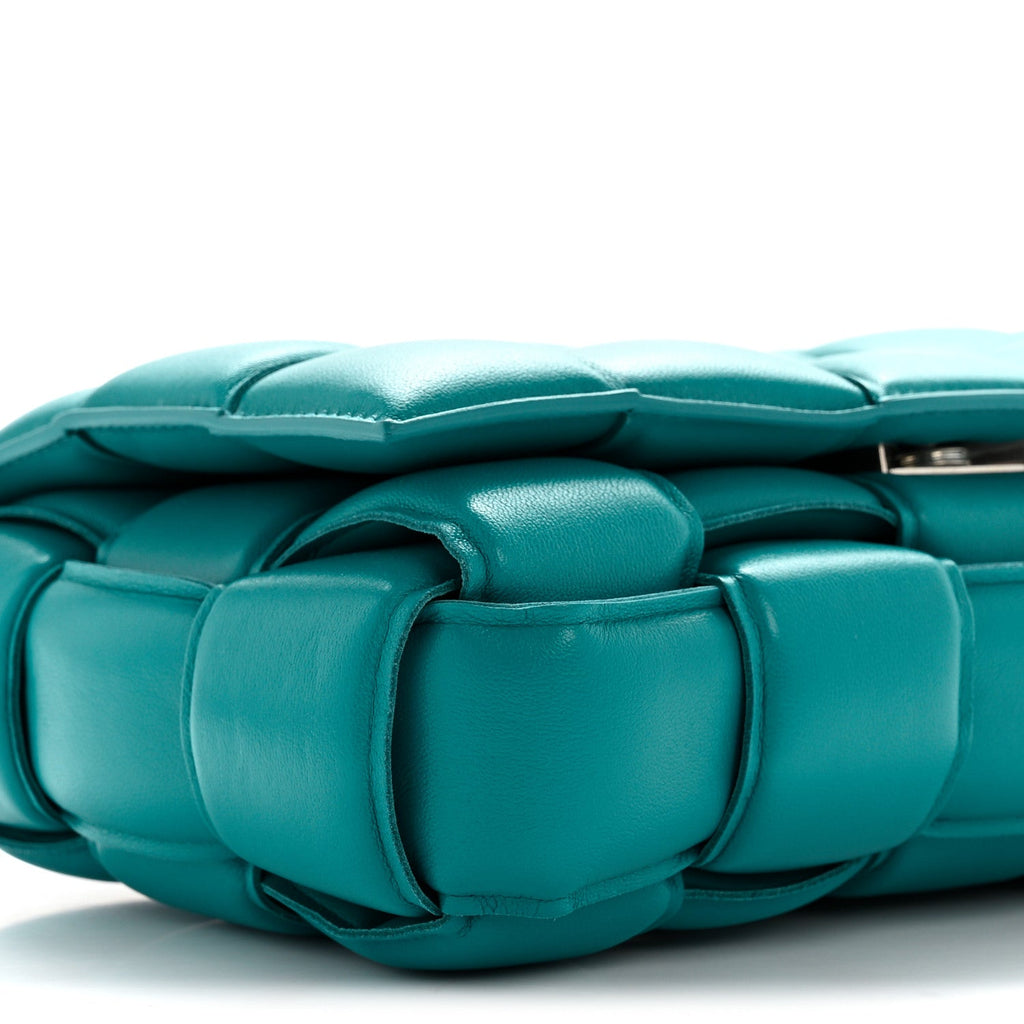 Nappa Maxi Intreccio Padded Cassette Crossbody Bag Blaster