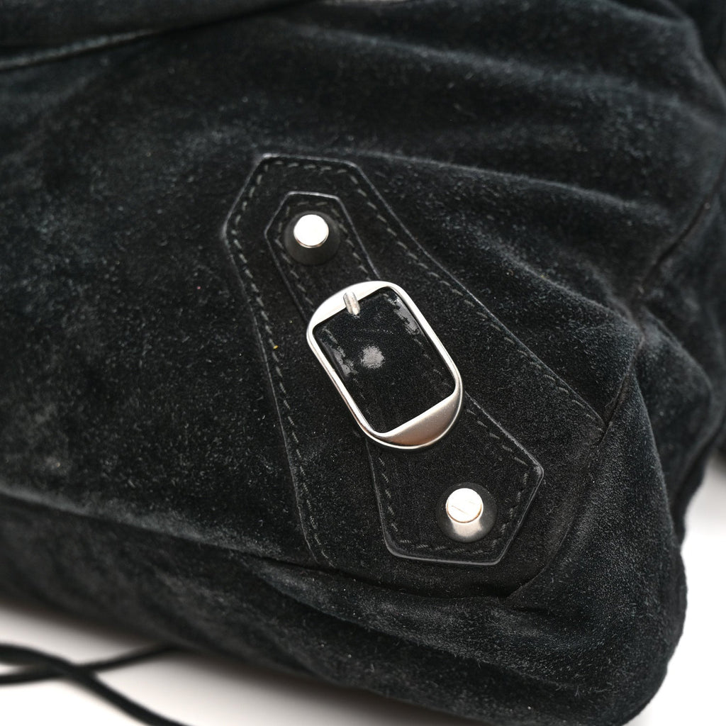 Baby Daim Suede Classic Hardware Town Black