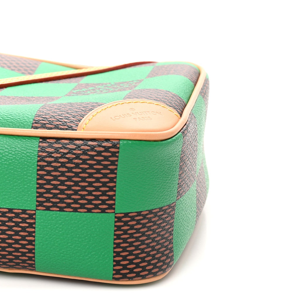 Damier Pop Chess Messenger Green
