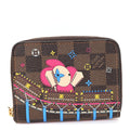 Damier Ebene 2020 Christmas Animation Roller Coaster Zippy Coin Purse Pivoine