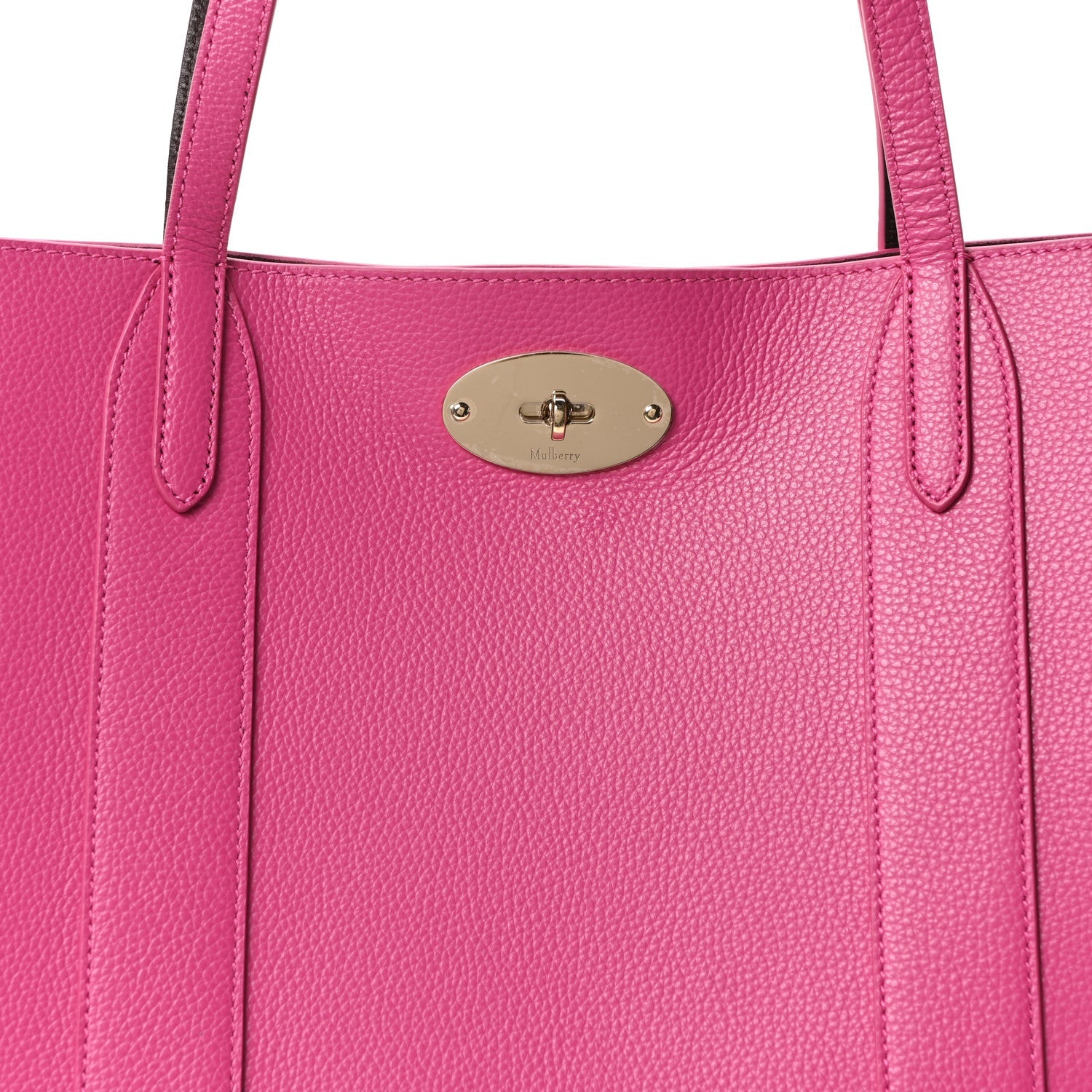 Small Classic Grain Bayswater Tote Pink