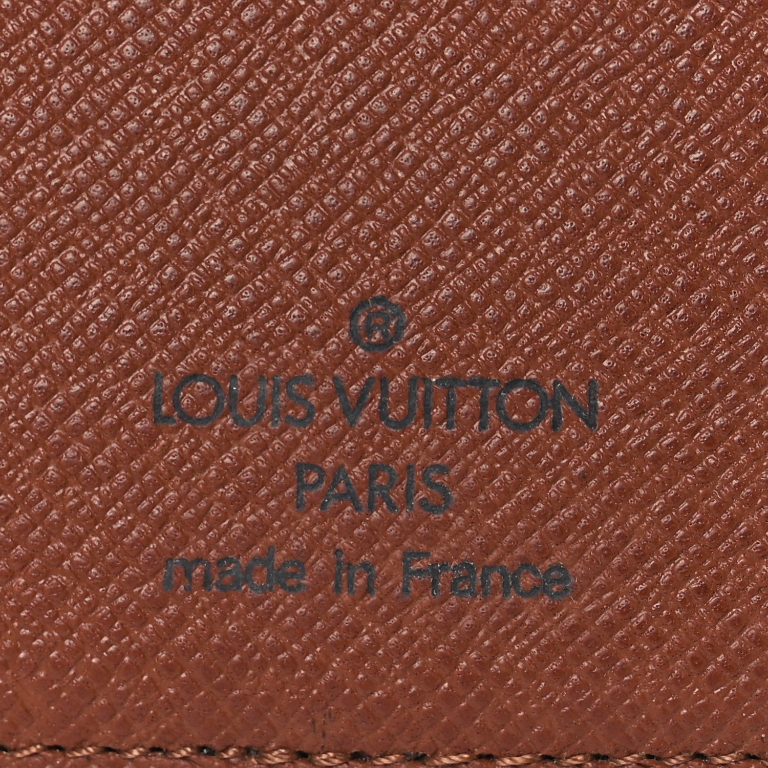 Monogram Pocket Organizer  Holder