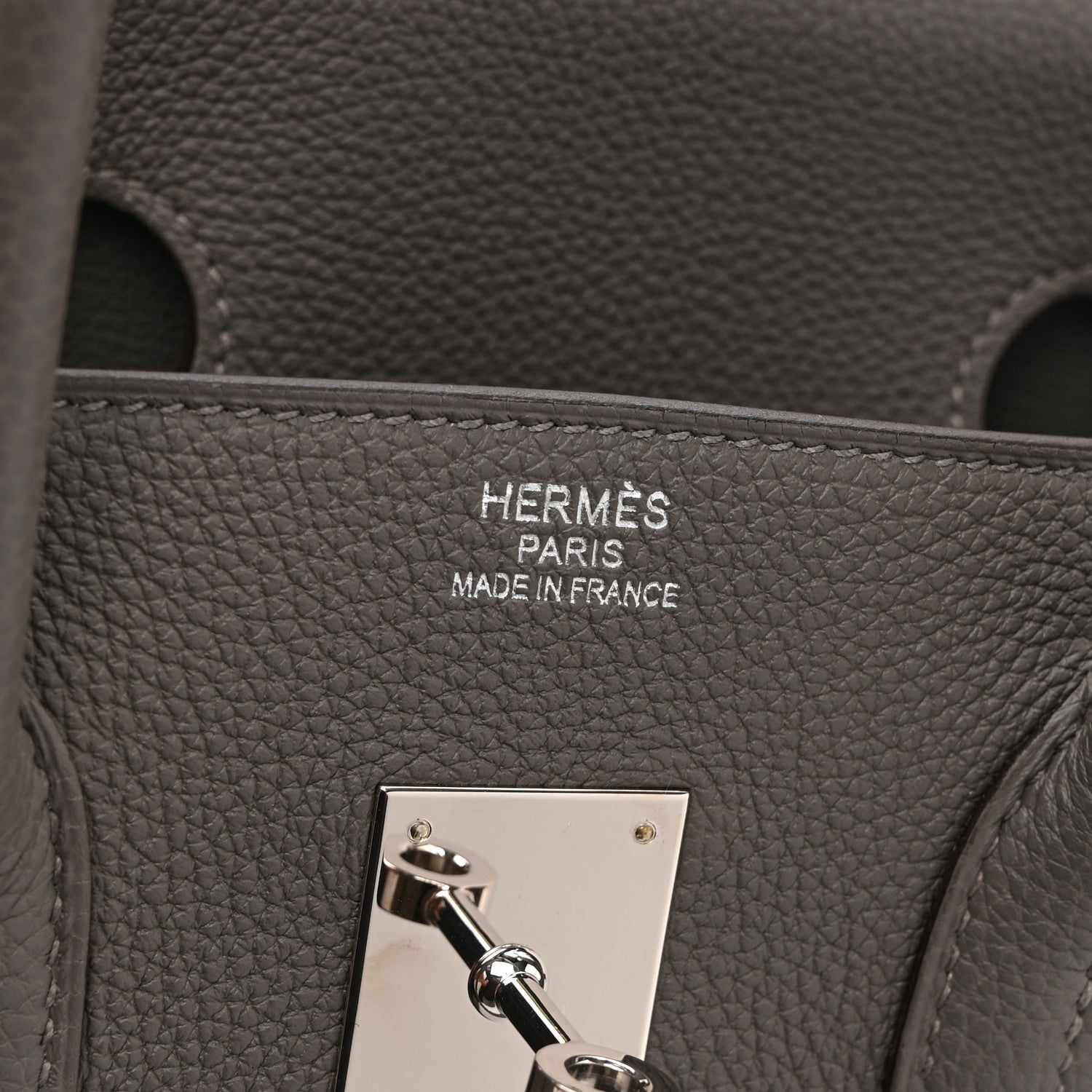 Togo Birkin 35 Etain