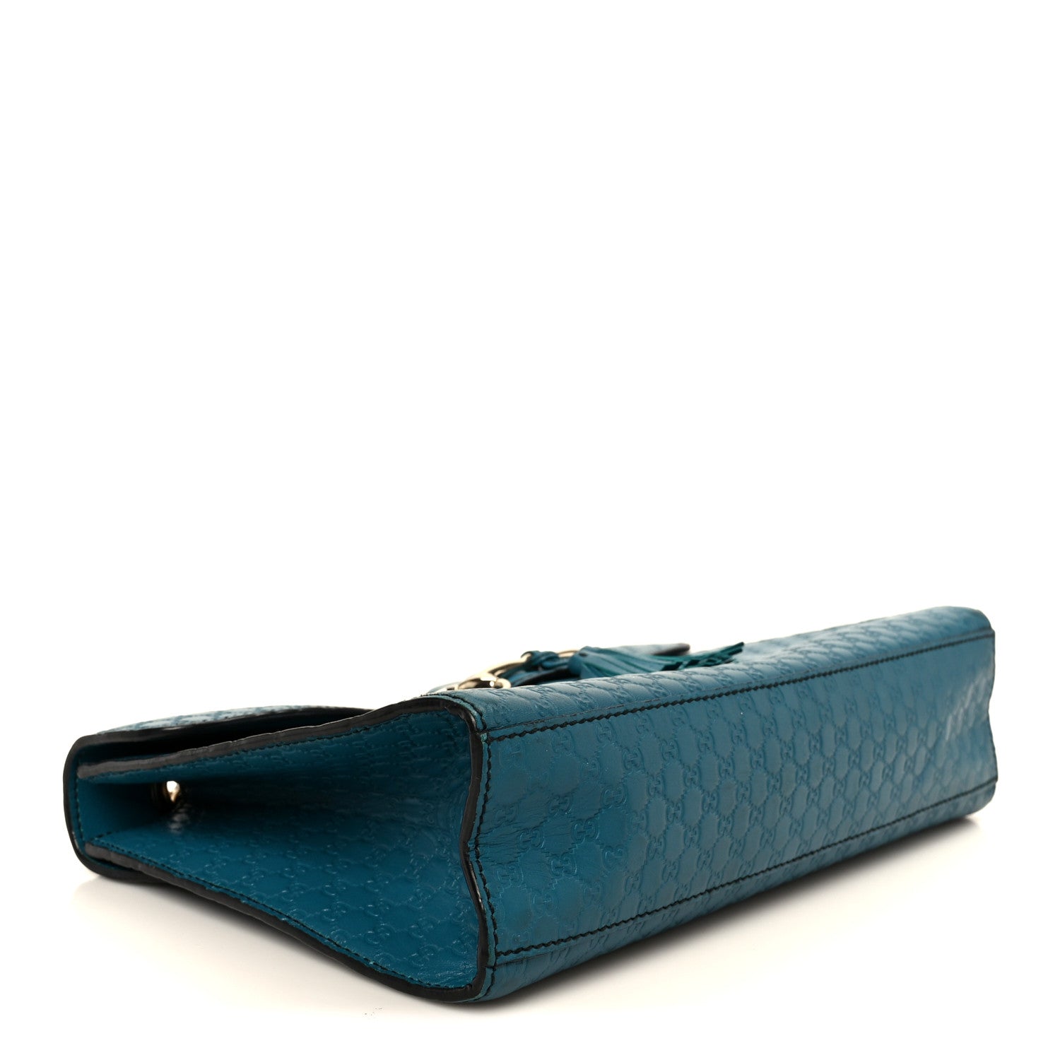 Soft Microguccissima Medium Emily Chain Shoulder Bag Deep Cobalt